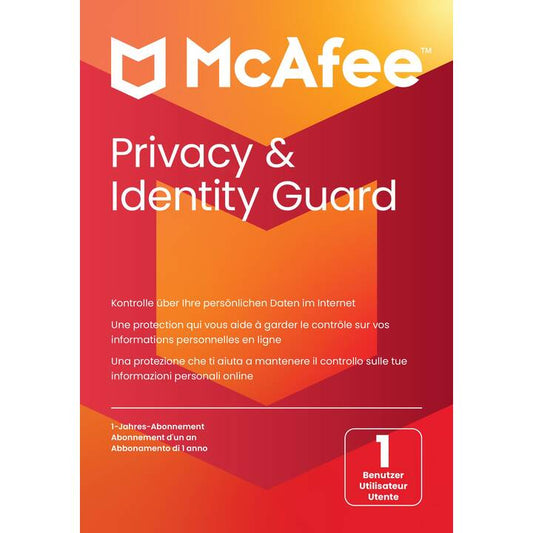 McAfee Privacy & Identity Guard 2023 Key (1 Device / 1 Year)