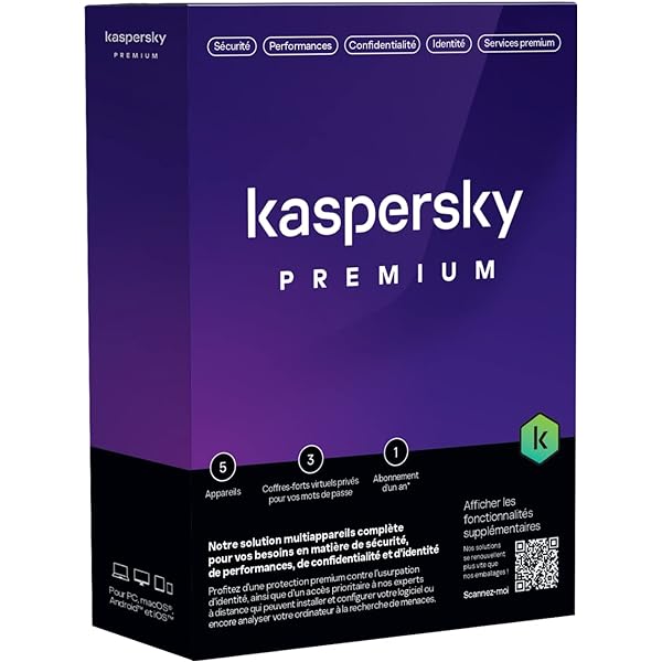 Kaspersky Premium 2023 NA/SA Key (1 Year / 5 Devices)