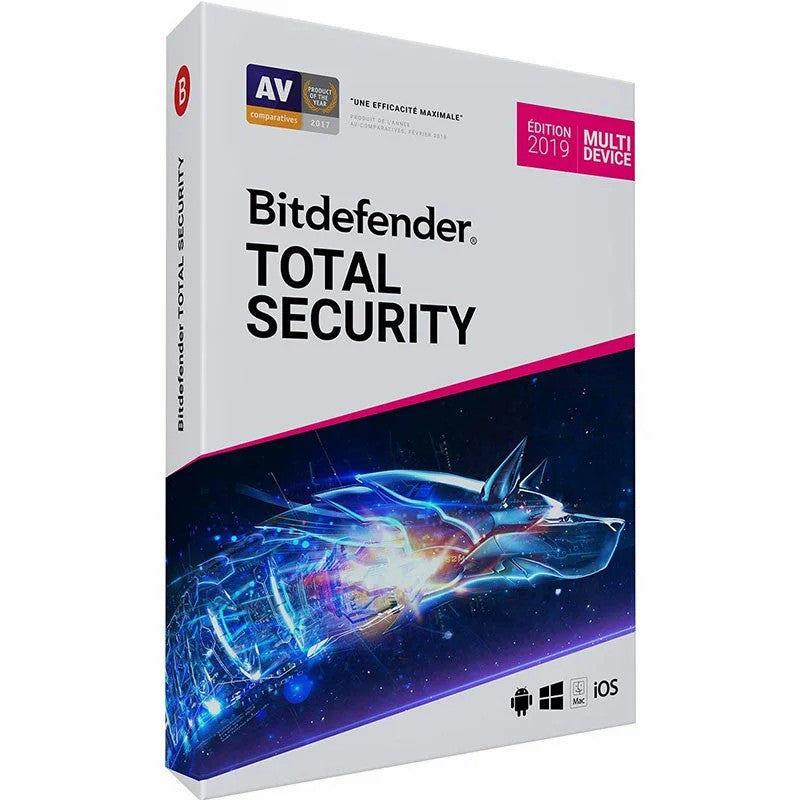 Bitdefender Total Security 2023 EU Key (1 Year / 5 Devices)