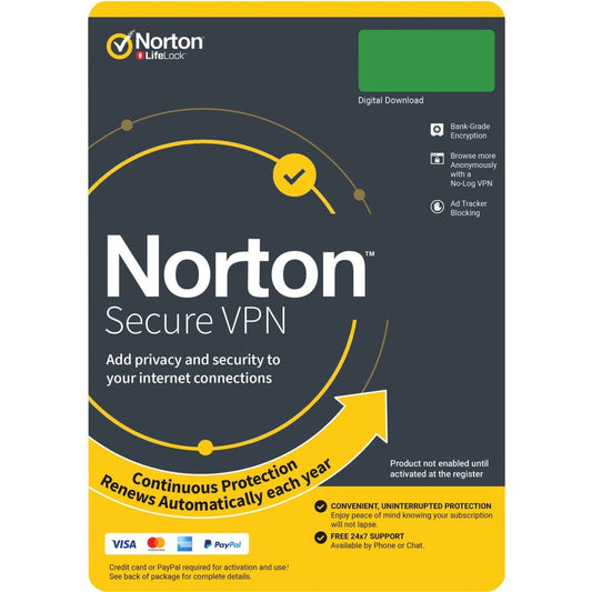 Norton Secure VPN 2020 EU Key (1 Year / 1 Device)